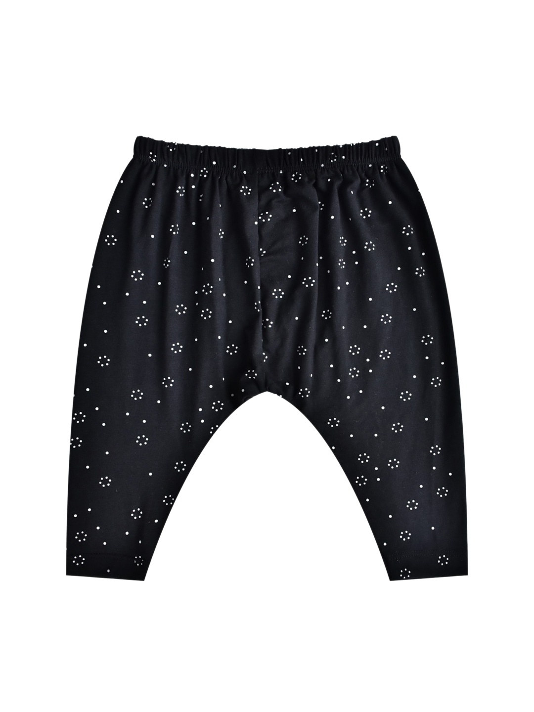 

milou Girls Black & White Printed Leggings