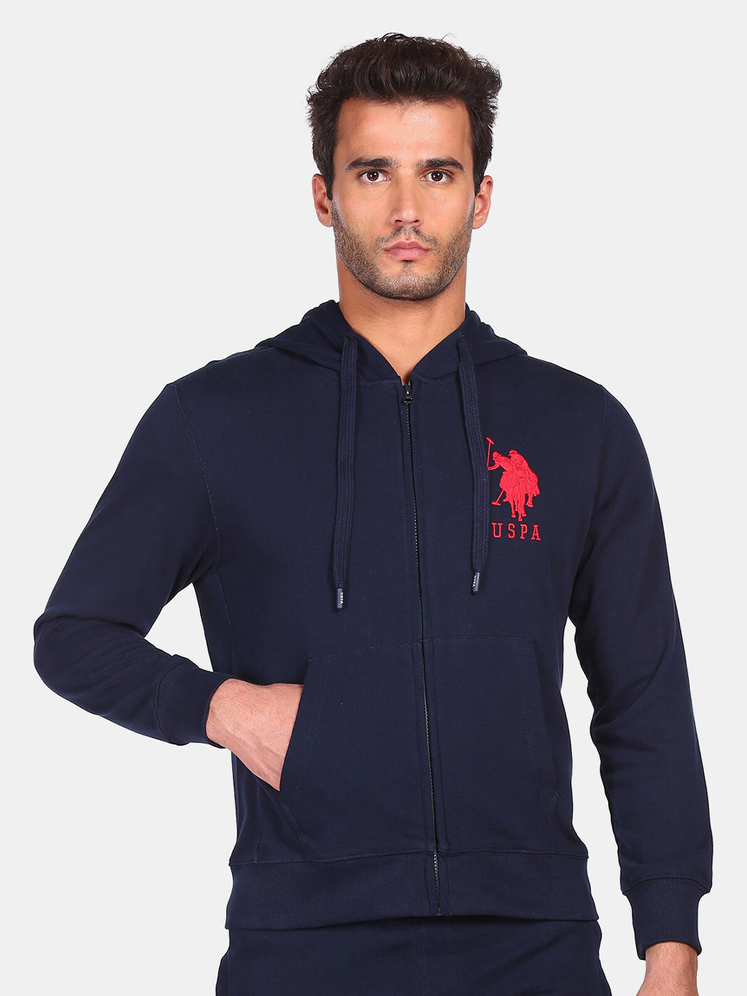 

U S Polo Assn Men Blue Sweatshirt