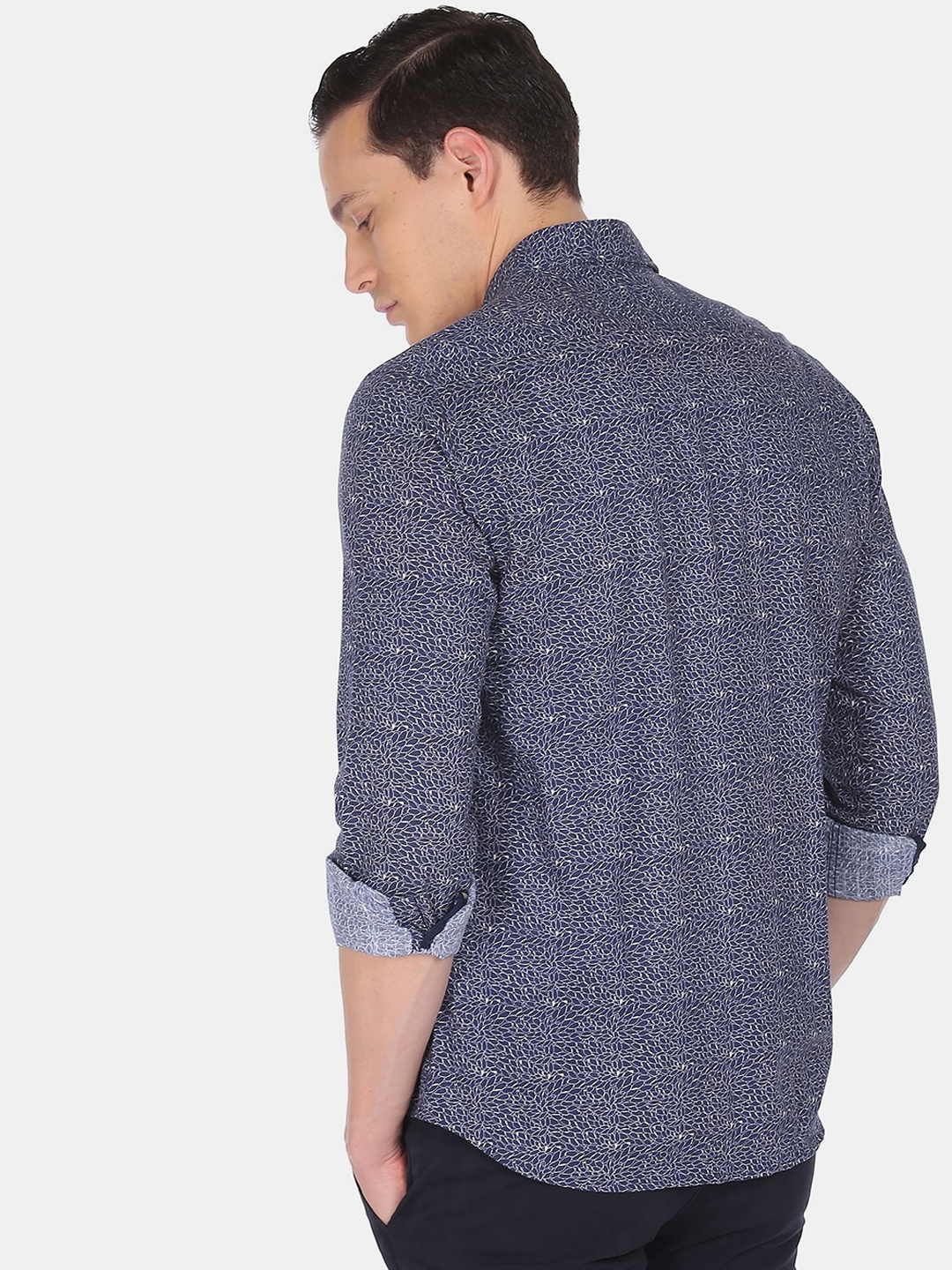 

Arrow Sport Men Blue Opaque Printed Casual Shirt