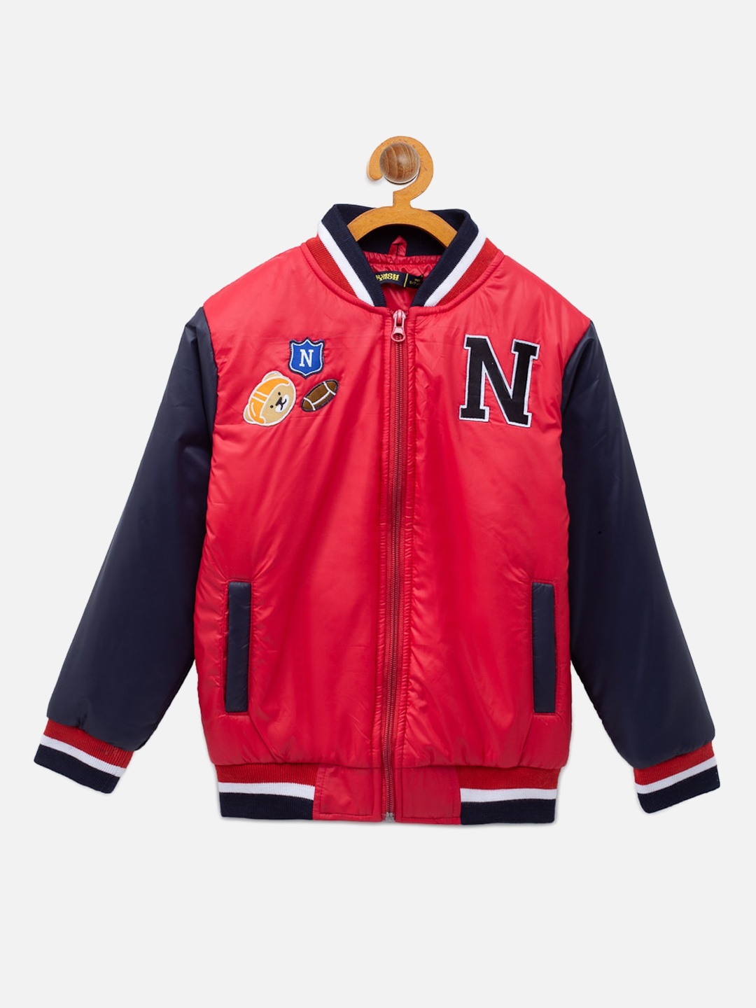 

NYNSH Boys Red Bomber Jacket