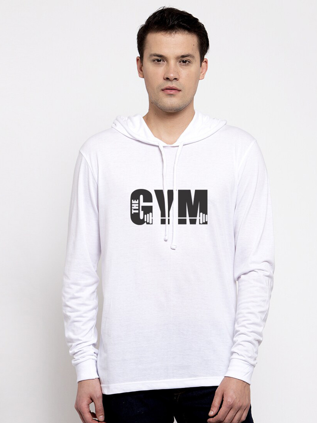 

Friskers Men White Typography Printed T-shirt