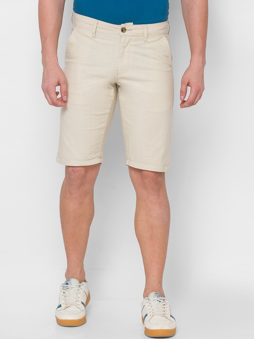 

Globus Men Beige Regular Shorts