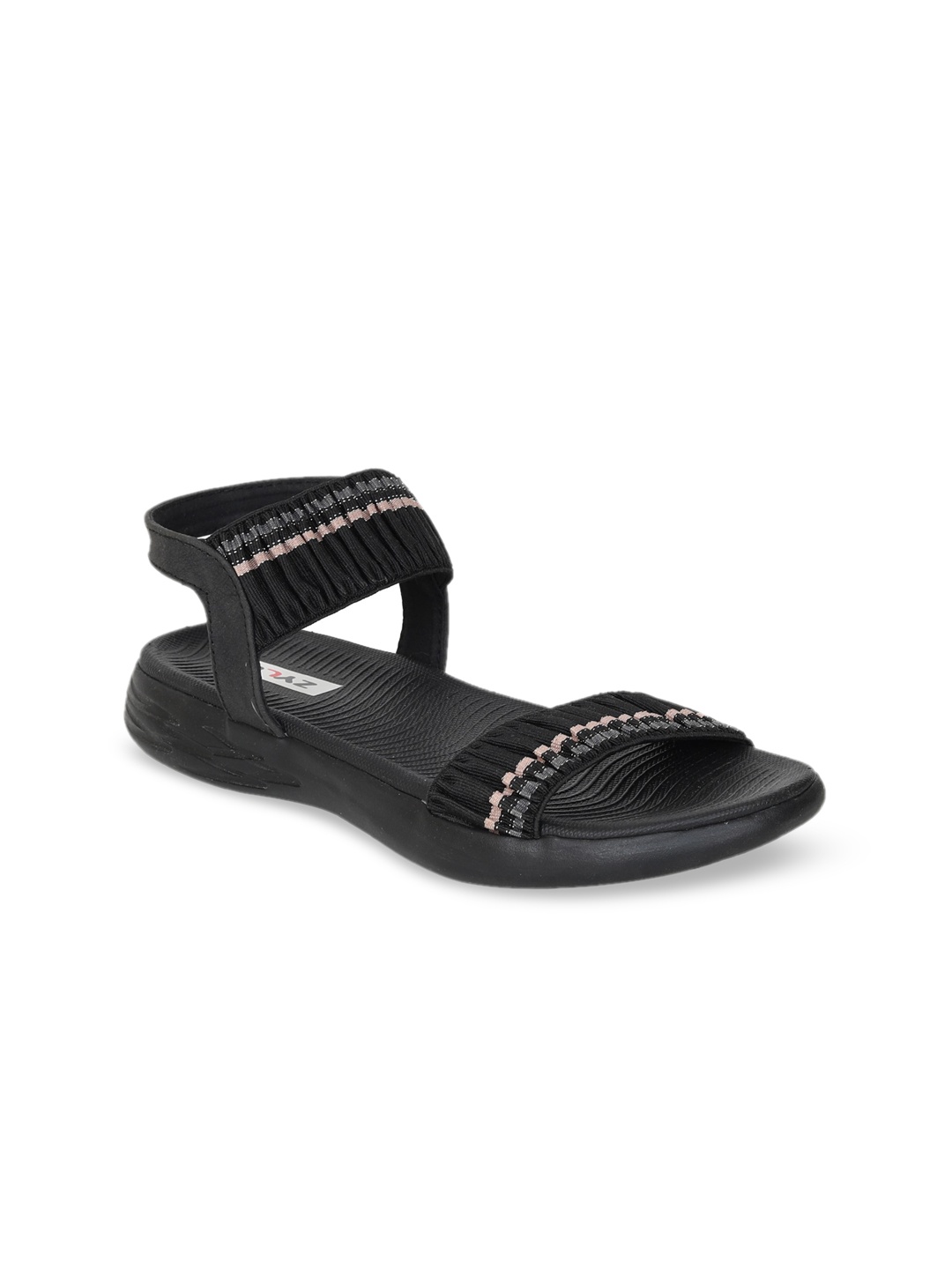 

Zyla Women Black Open Toe Flats