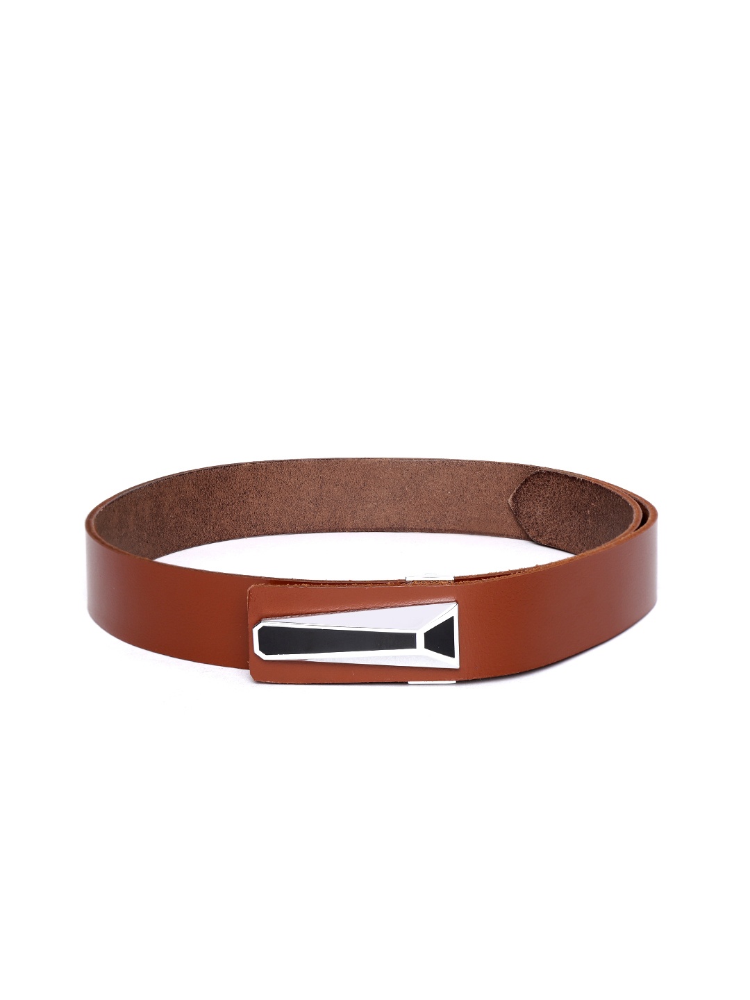 

United Colors of Benetton Men Brown Leather Belt