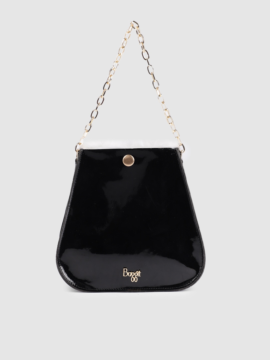 

Baggit Black Solid Shoulder Bag