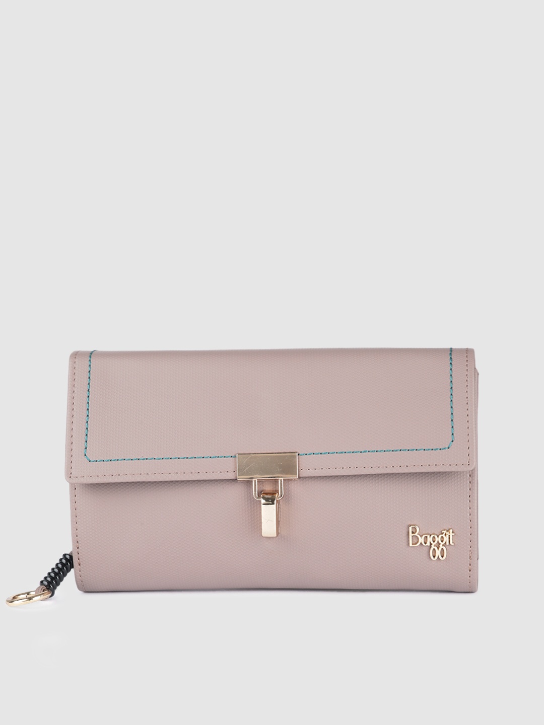 

Baggit Pink Solid Sling Bag