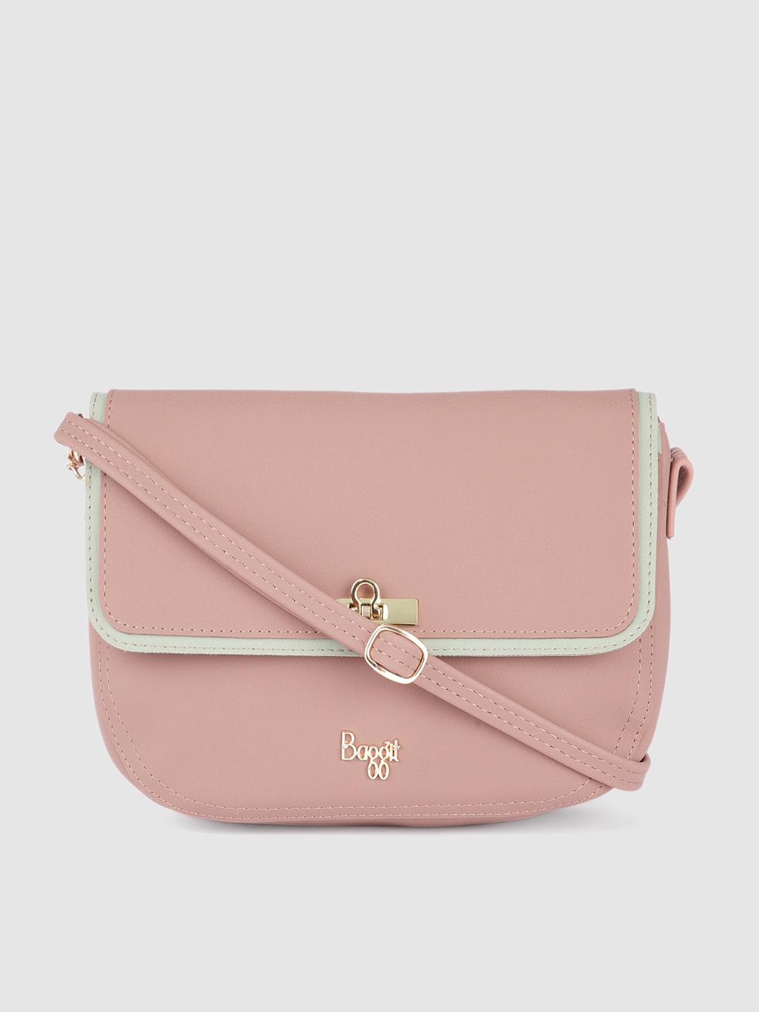 

Baggit Pink Solid Sling Bag