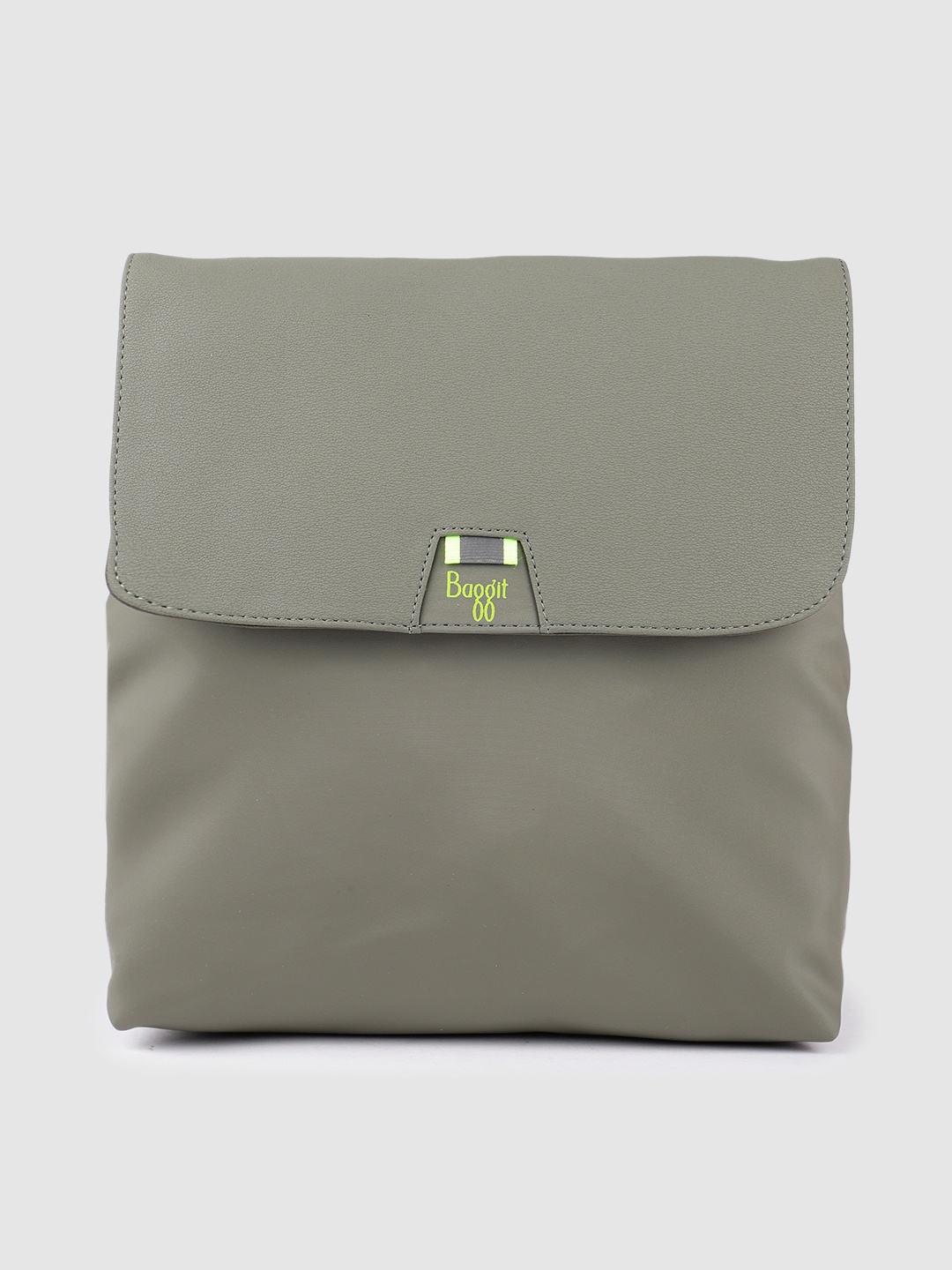 

Baggit Women Green Solid FANATIC BYRON 1 GRAVITY Backpack Cum Sling Bag