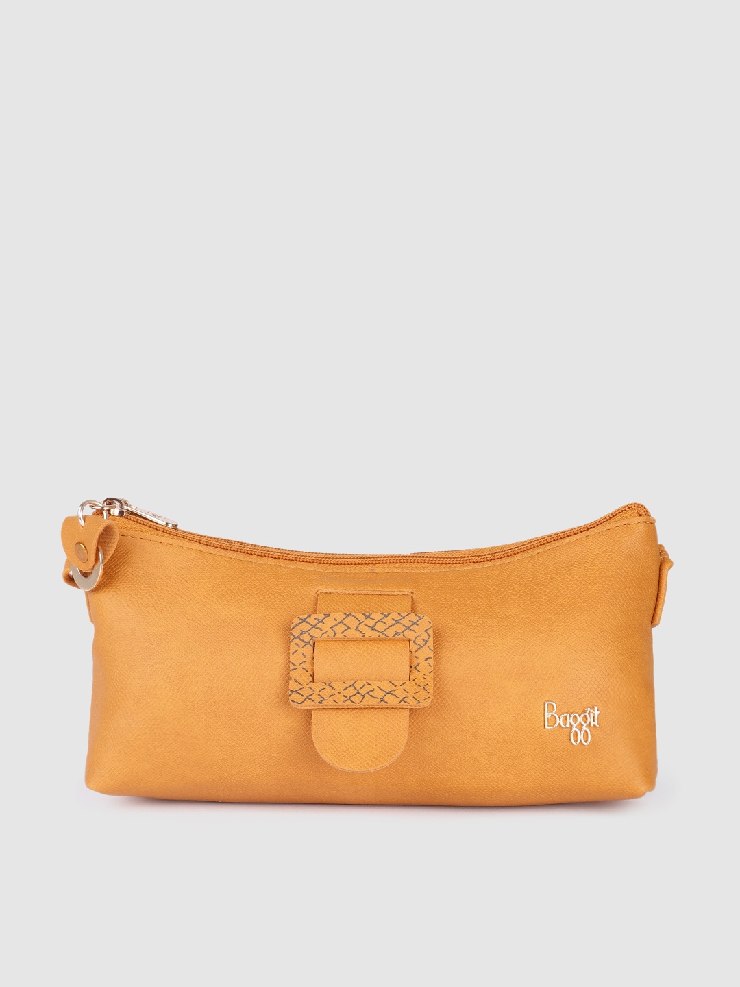 

Baggit Yellow Animal Textured LP HOPES TRIVAGO 5 Structured Sling Bag