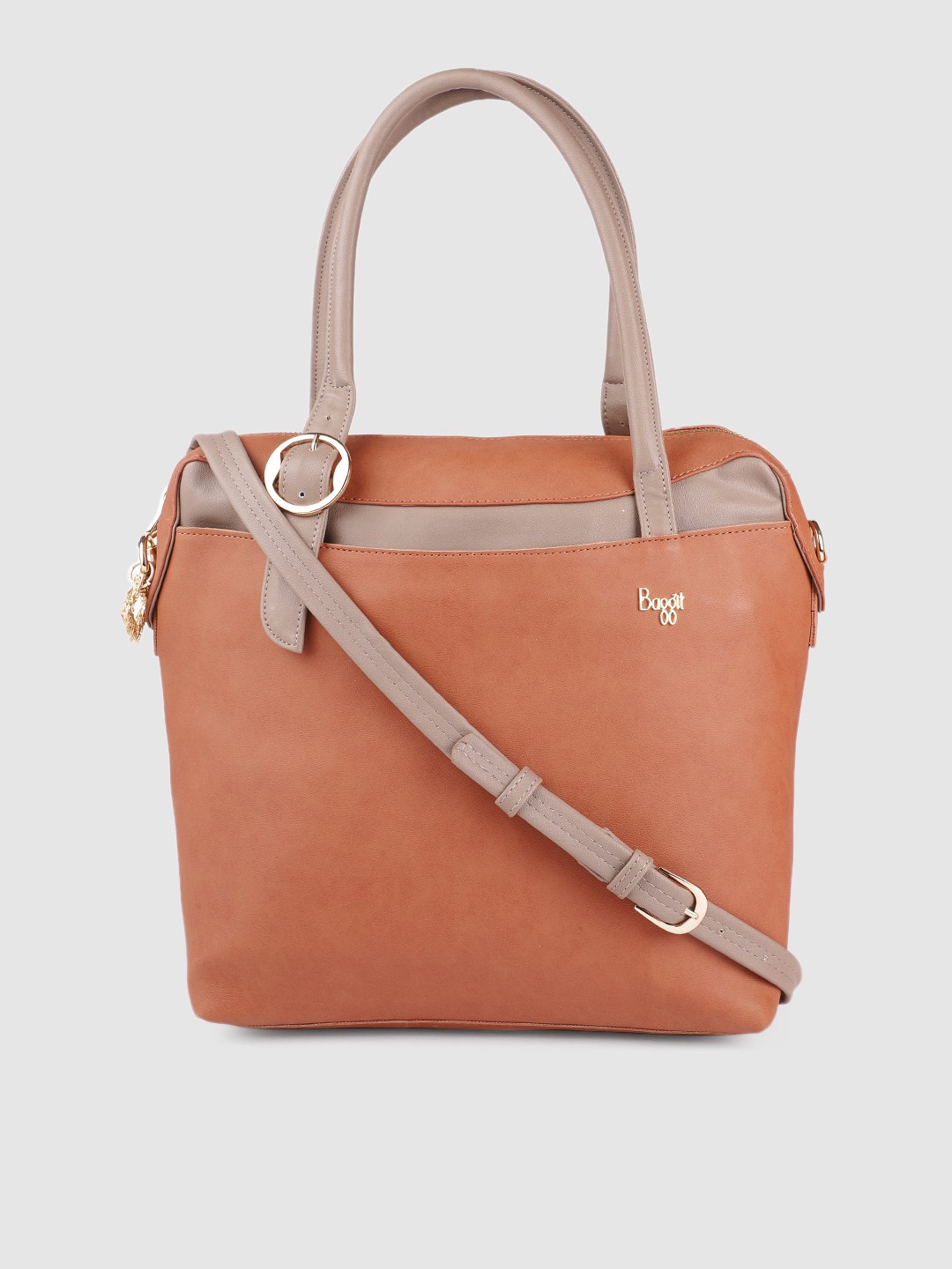 

Baggit Brown Solid Shoulder Bag