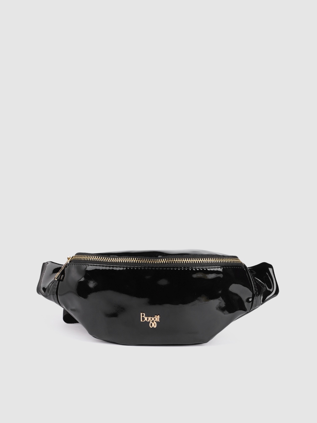

Baggit Women Black LP TRICKLE PATENT Waist Pouch