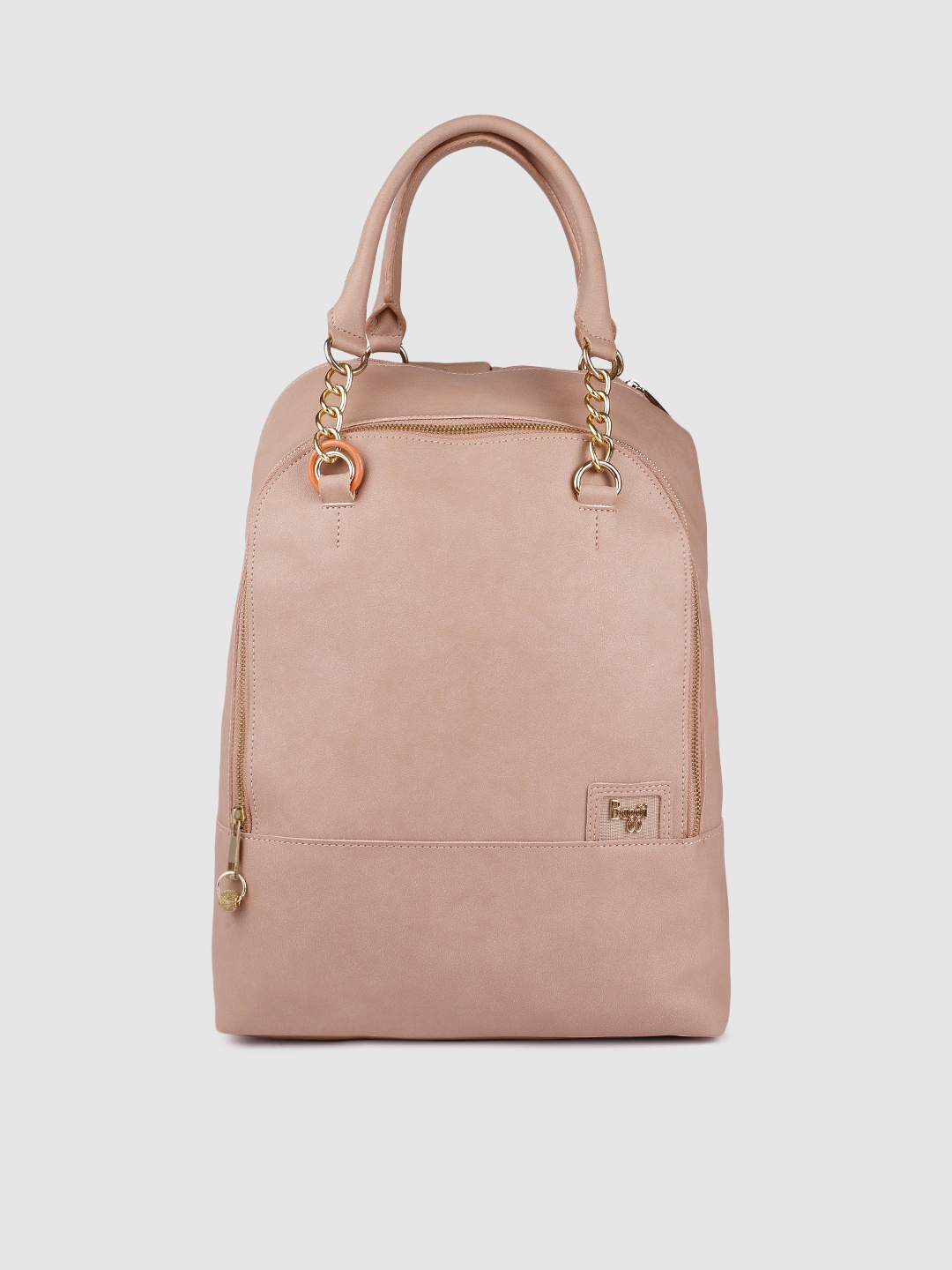 

Baggit Women Nude Pink WEALD SCAN Backpack
