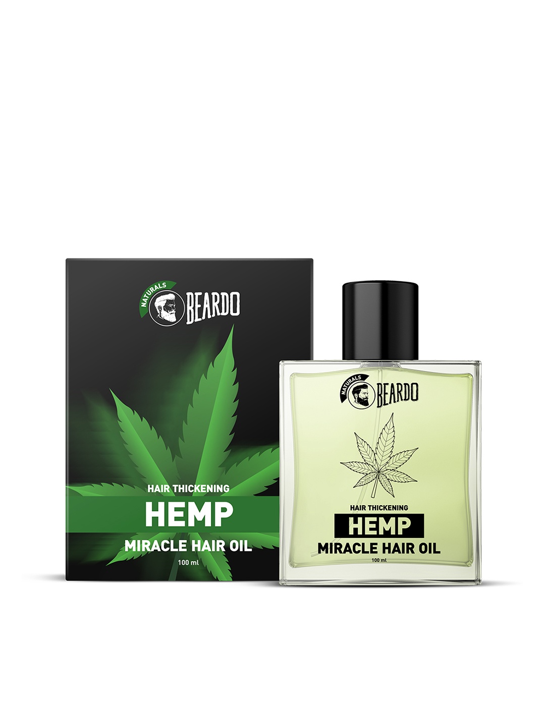 

BEARDO Hair Thickening Hemp Miracle Hair Oil - 100 ml, Green