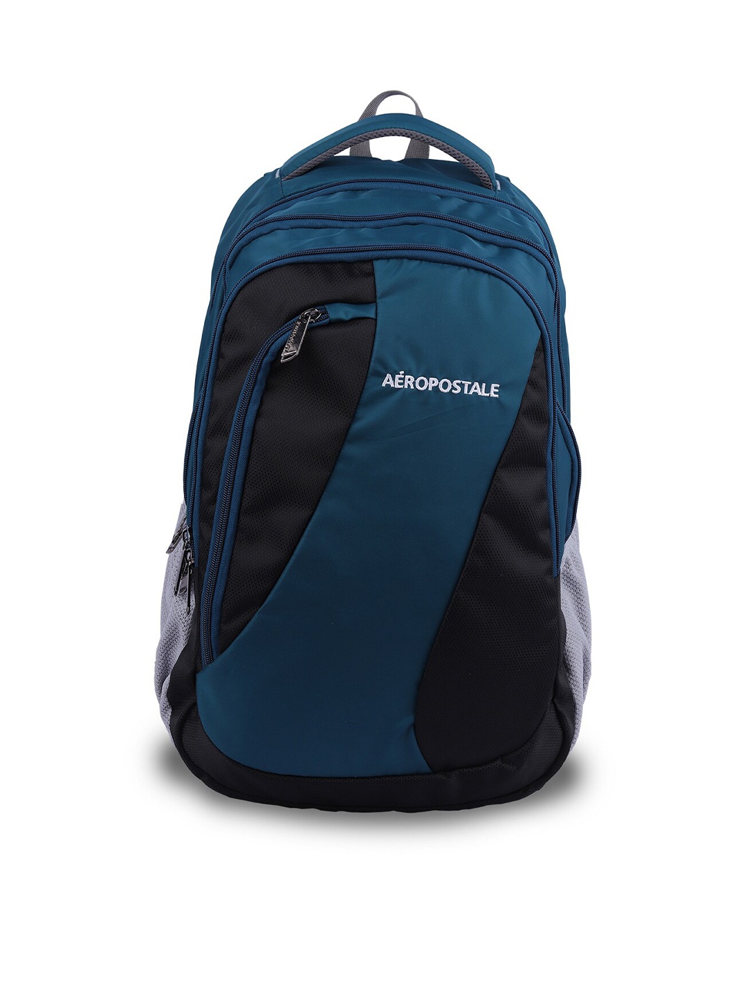 

Aeropostale Adult Teal & Black Brand Logo Backpack