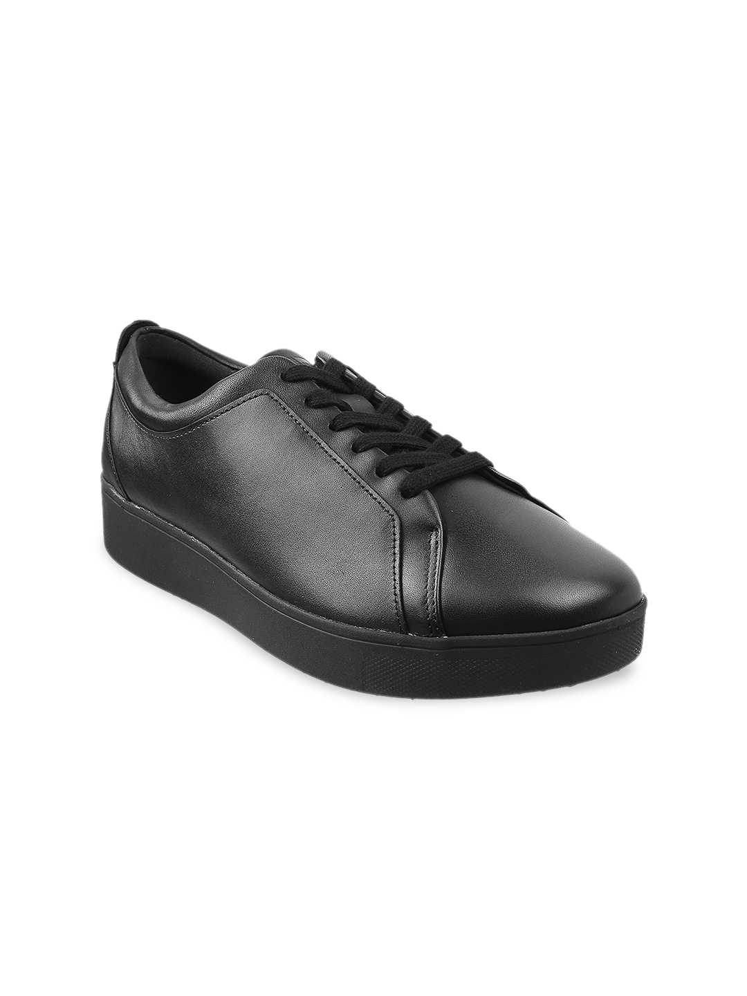 

fitflop Women Black Leather Fashion