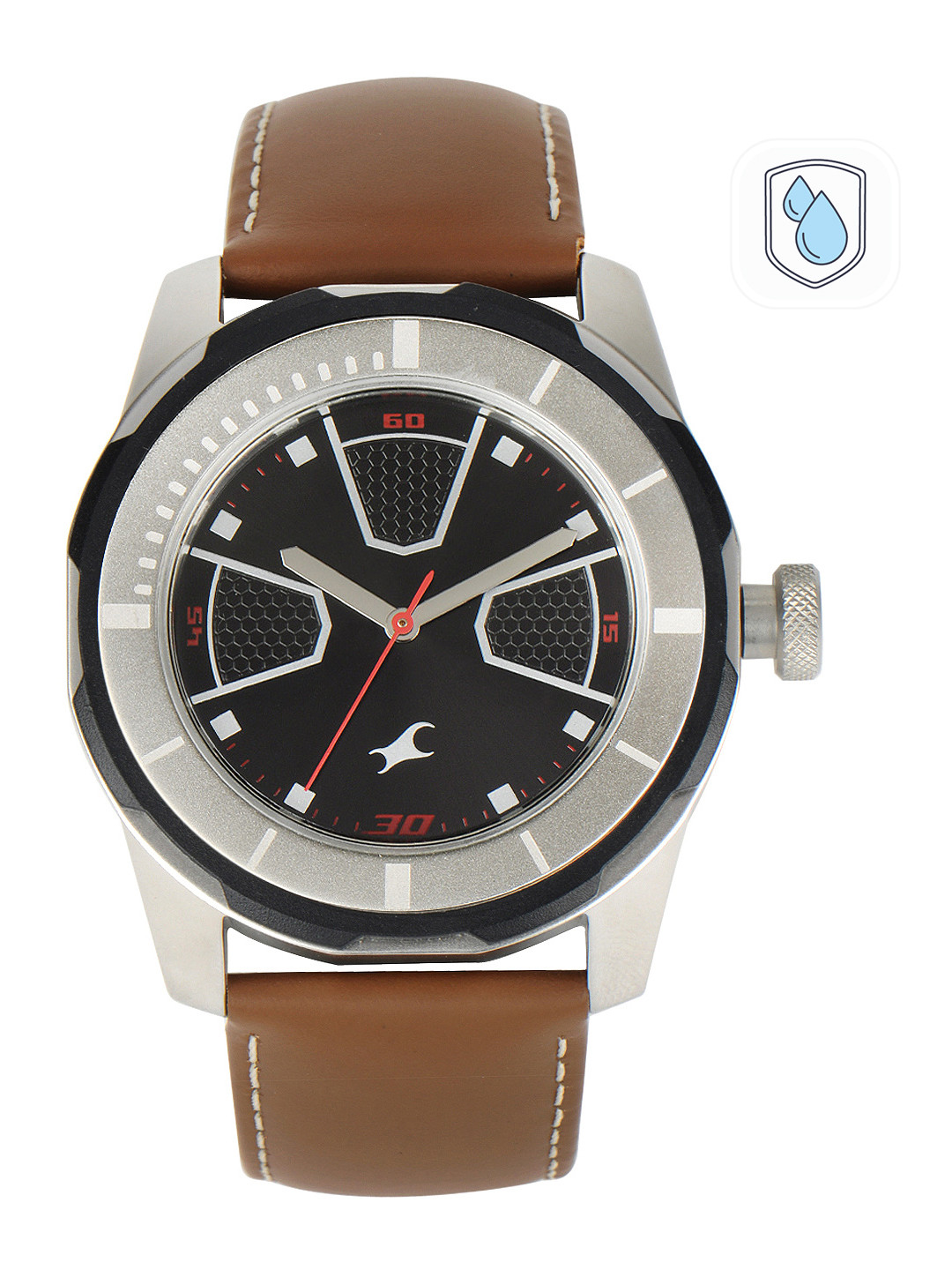 

Fastrack Men Black Dial Watch 3099SL04
