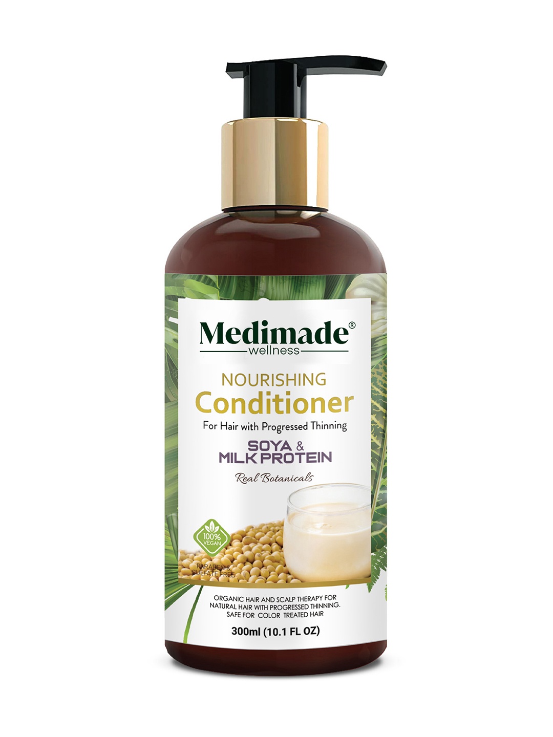 

Medimade Nourishing Conditioner with Soya and Milk Protein, White