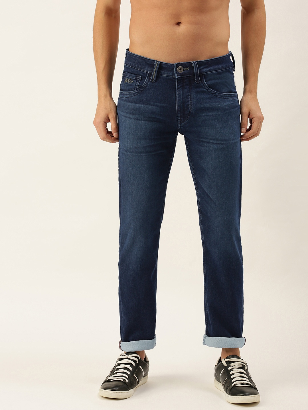 

Flying Machine Men Blue Slim Tapered Fit Micheal Fit Stretchable Jeans