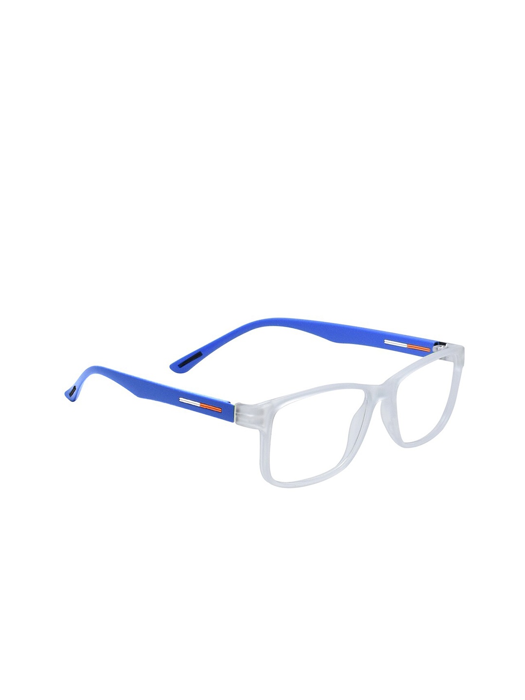 

Peter Jones Eyewear Adult White & Blue Full Rim Square Frames