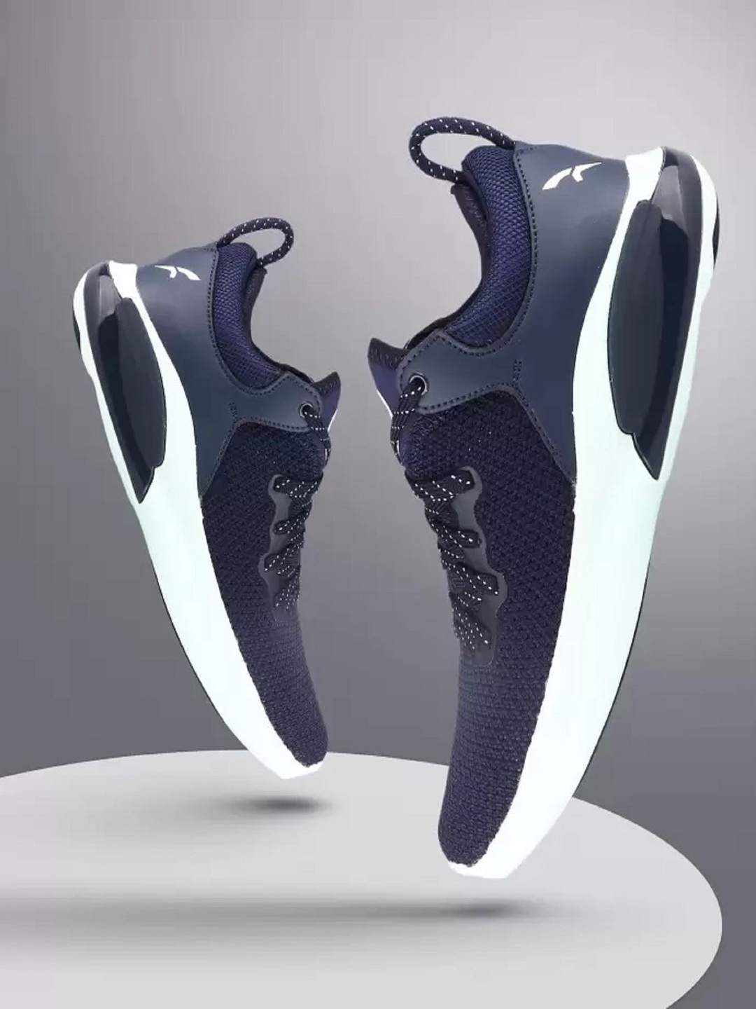 

FURO by Red Chief Men Navy Blue Mesh Running Non-Marking Shoes