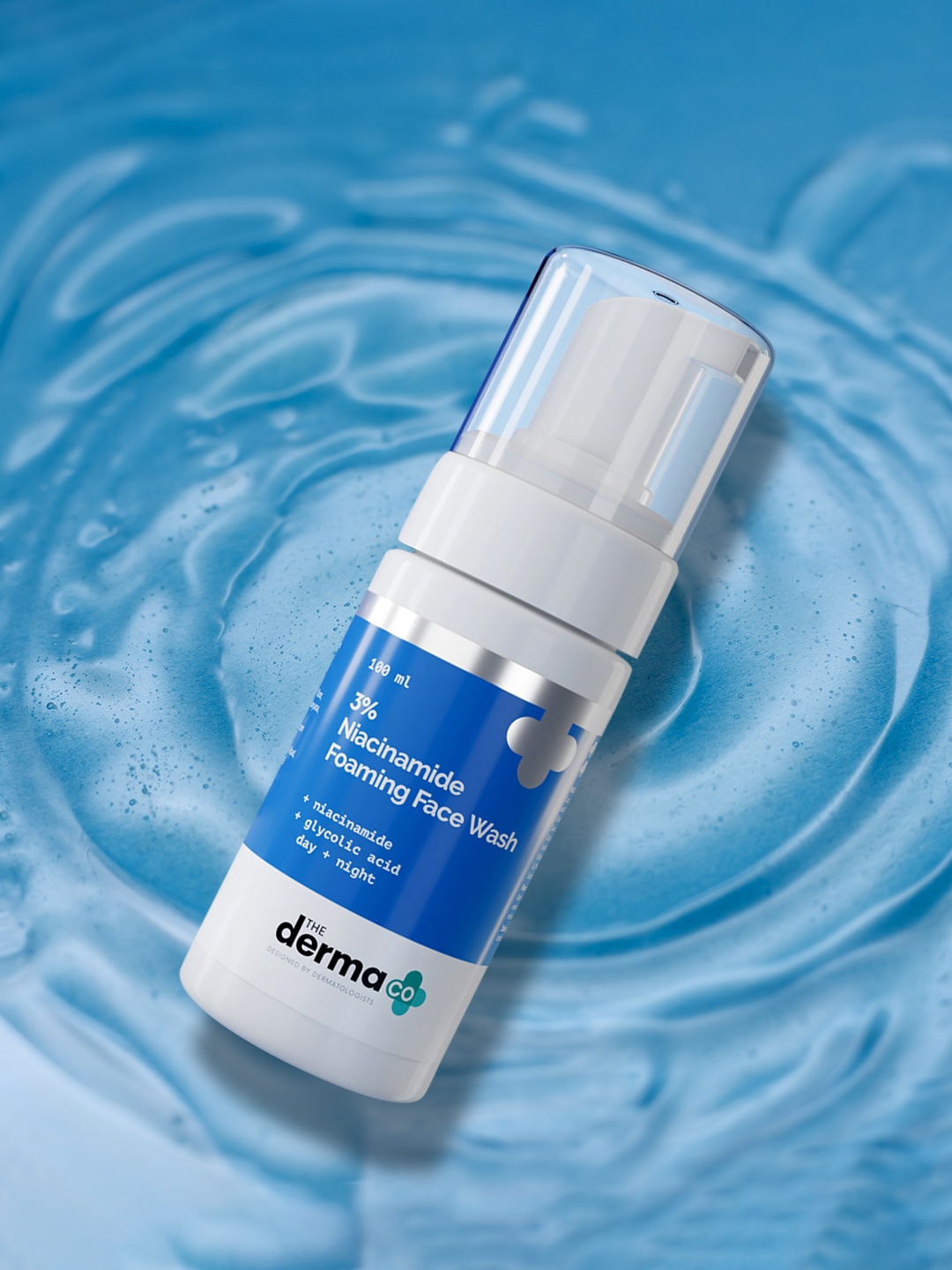 

The Derma co. 3% Niacinamide Foaming Face Wash for Acne Marks - 100 ml, White