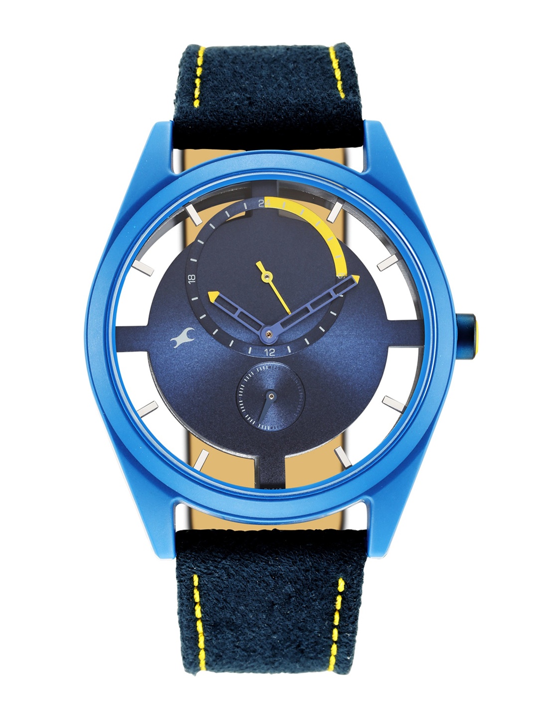 

Fastrack Men Blue Dial & Blue Straps Analogue Watch 3256PF01