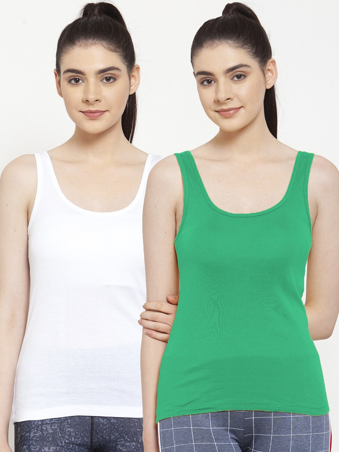 

Friskers White Tank Top