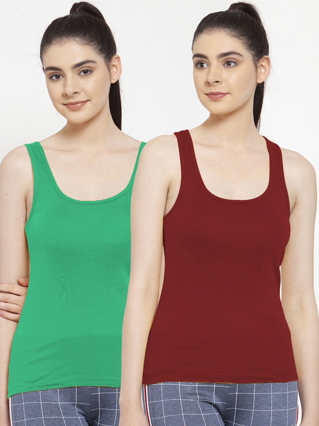 

Friskers Green Tank Top