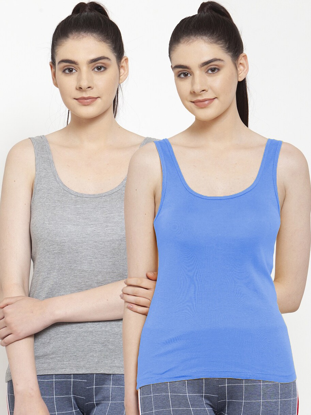 

Friskers Grey Tank Top