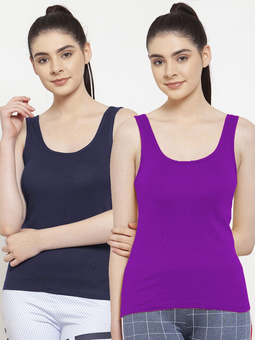 

Friskers Purple Tank Top