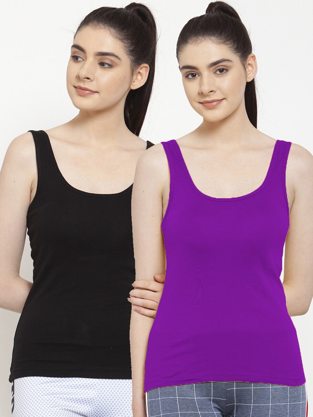 

Friskers Black Tank Top