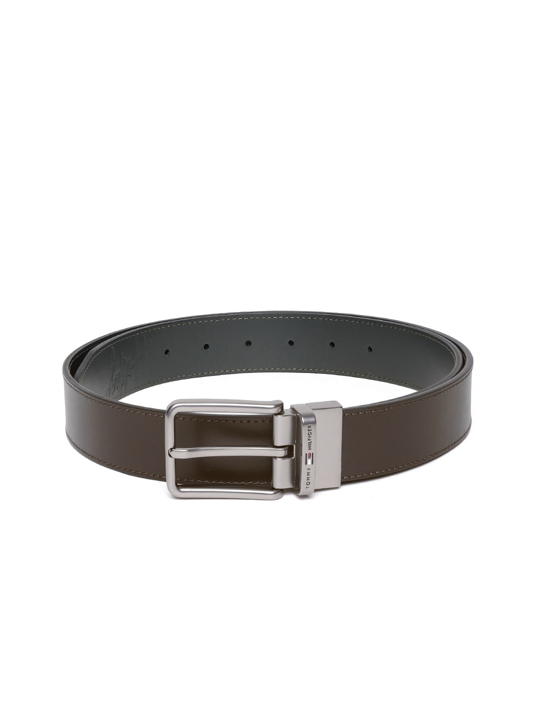 

Tommy Hilfiger Men Brown Leather Belt