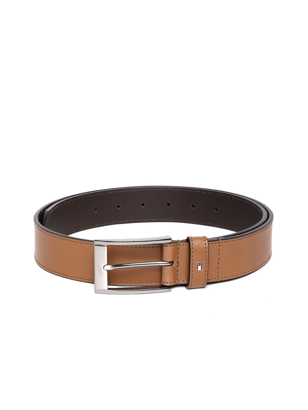 

Tommy Hilfiger Men Tan Leather Belt