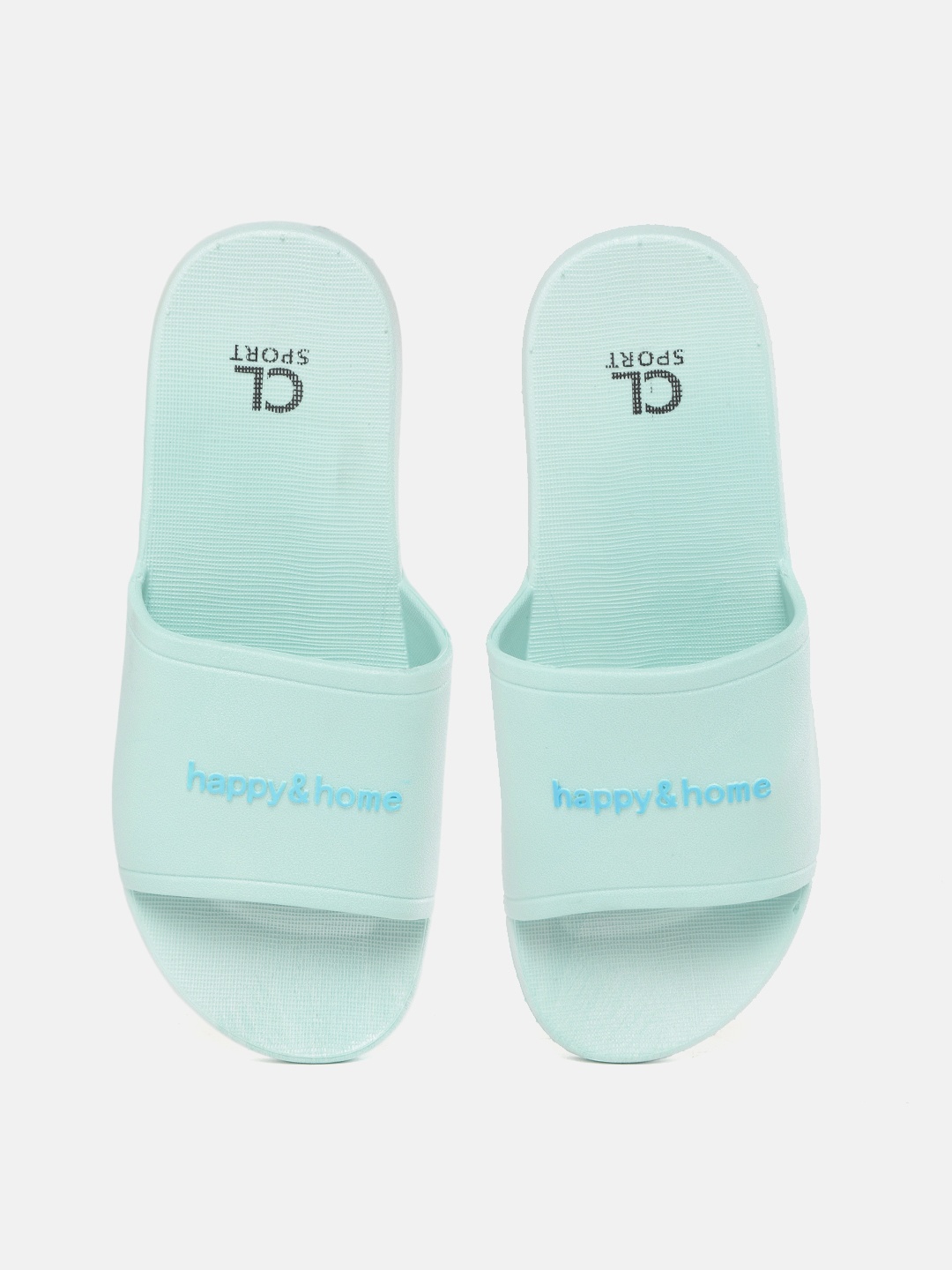 

Carlton London Women Blue Typography Print Sliders