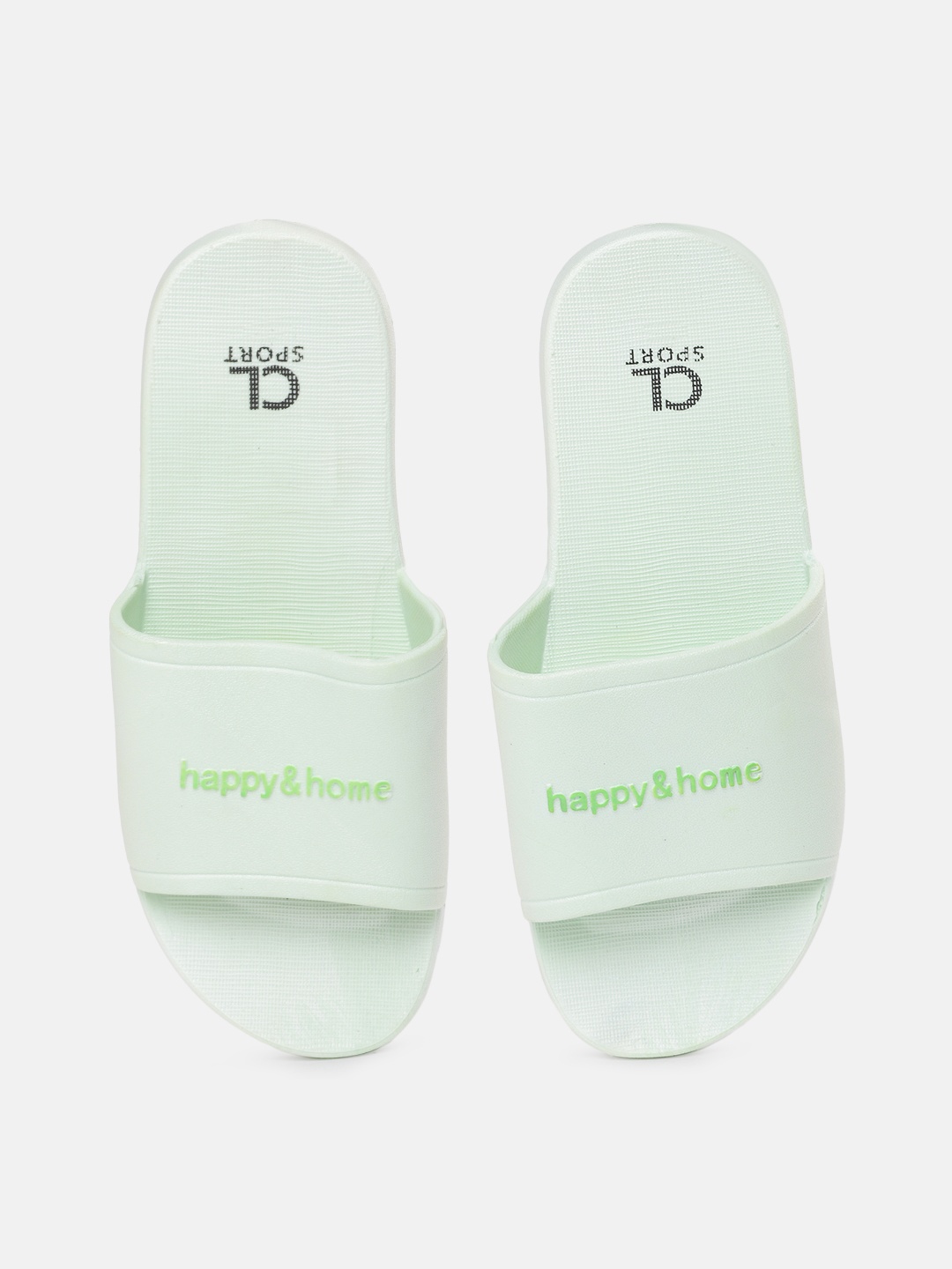 

Carlton London Women Green Printed Sliders
