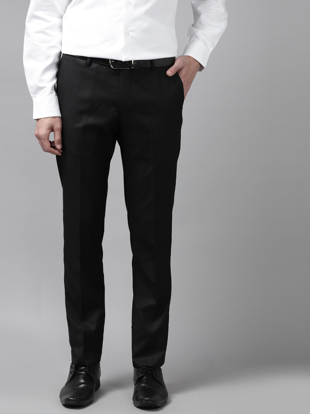 

Arrow Men Black Jackson Fit Trousers