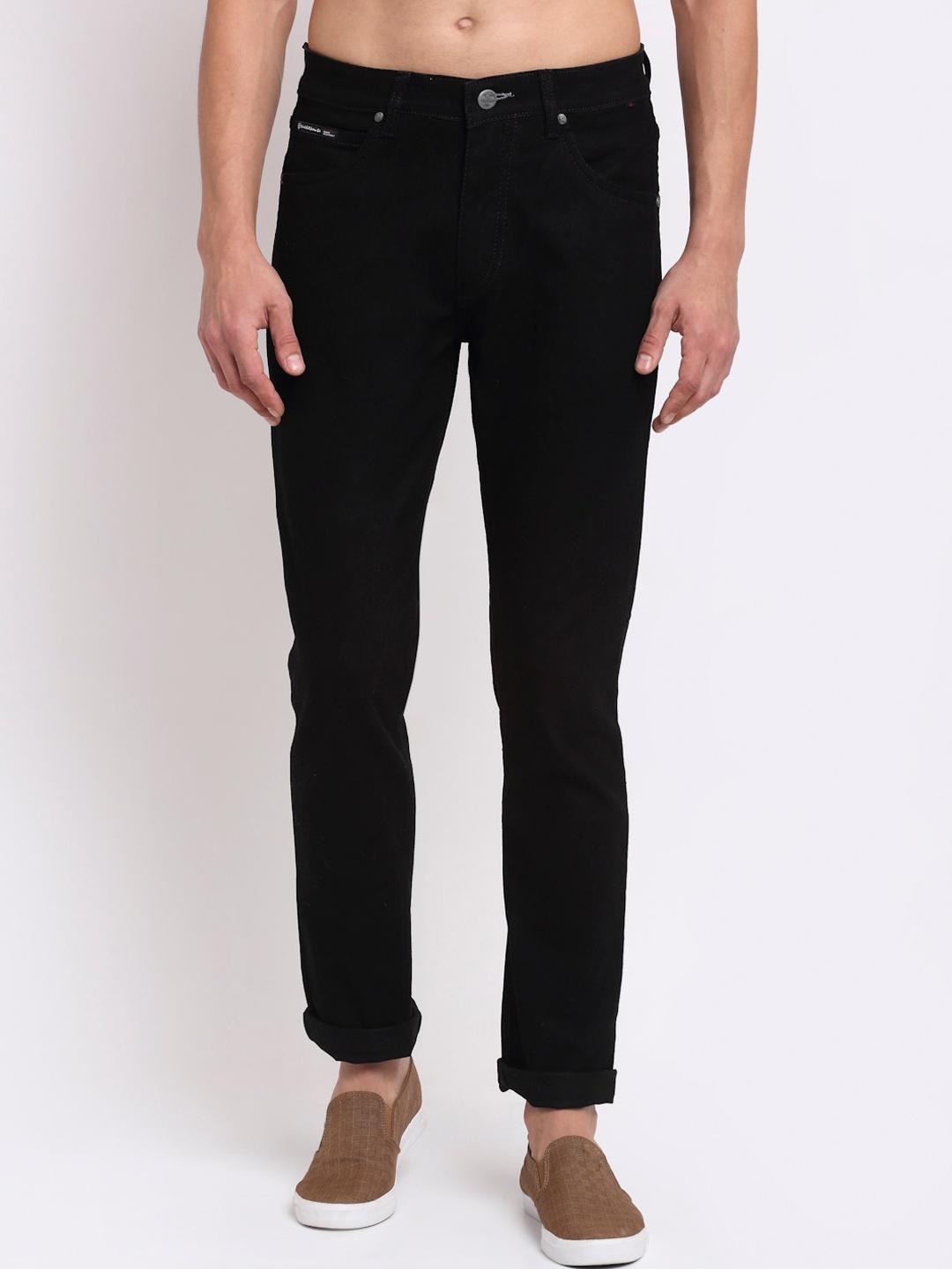 

Cantabil Men Black Clean Look Jeans