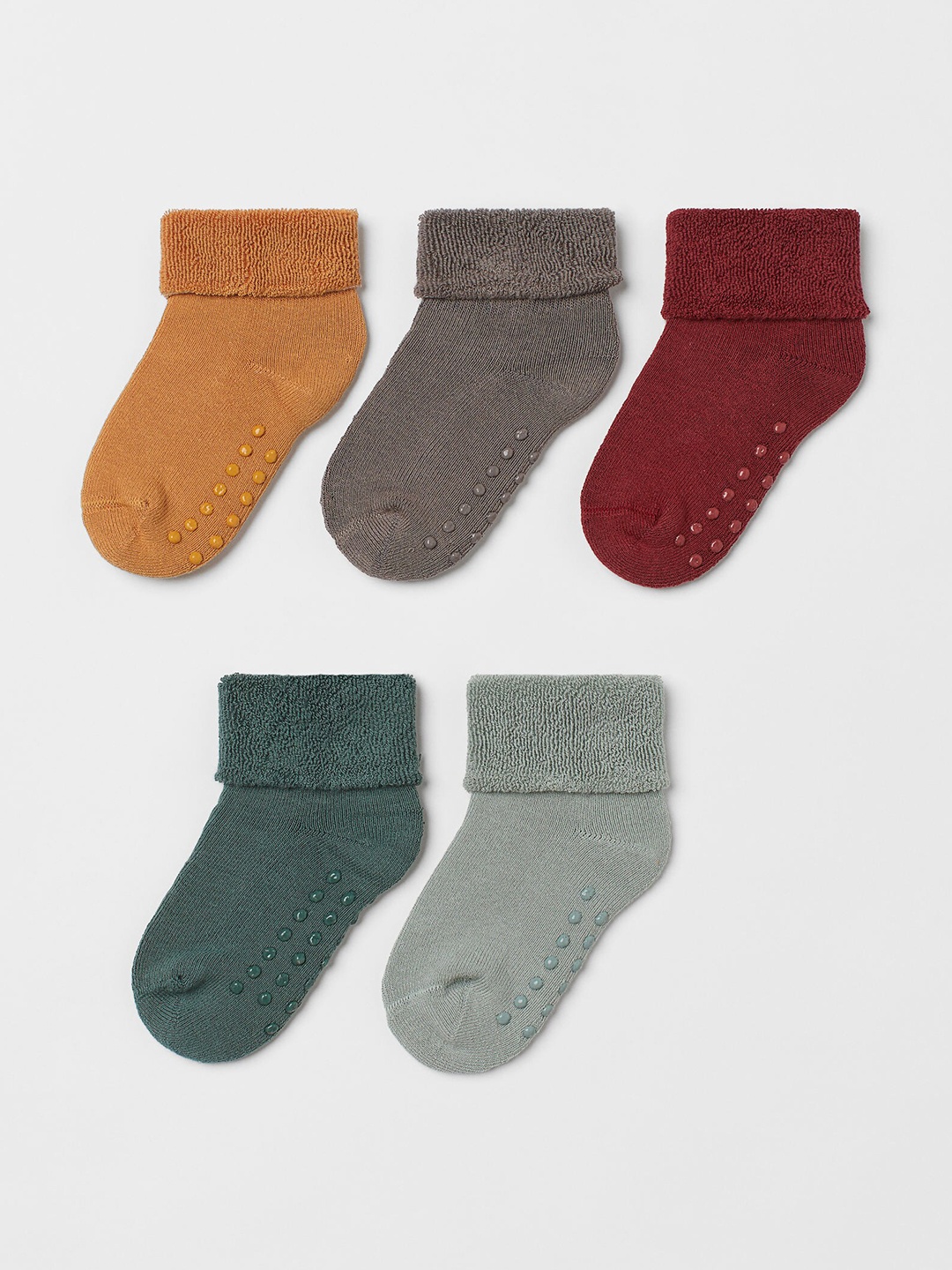 

H&M Girls Multi 5-pack Terry Socks