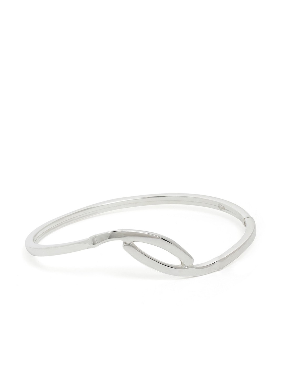

TRISHONA Women Silver-Plated 925 Sterling Silver Bangle