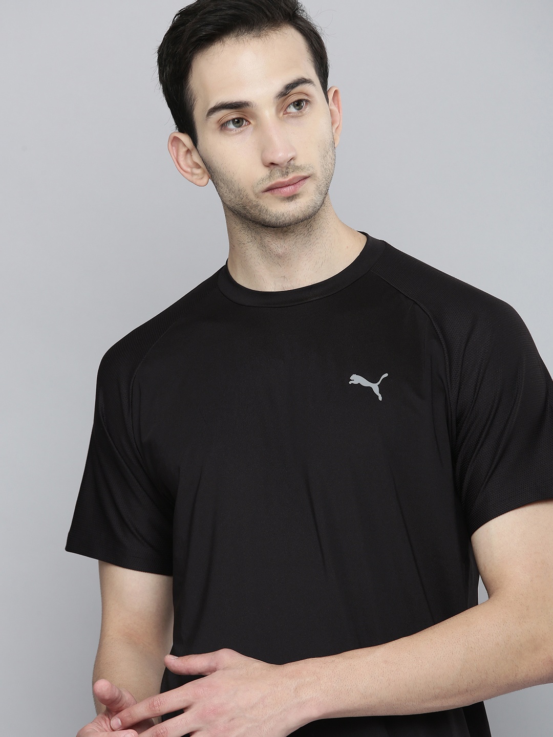 

Puma Men Black Active T-shirt