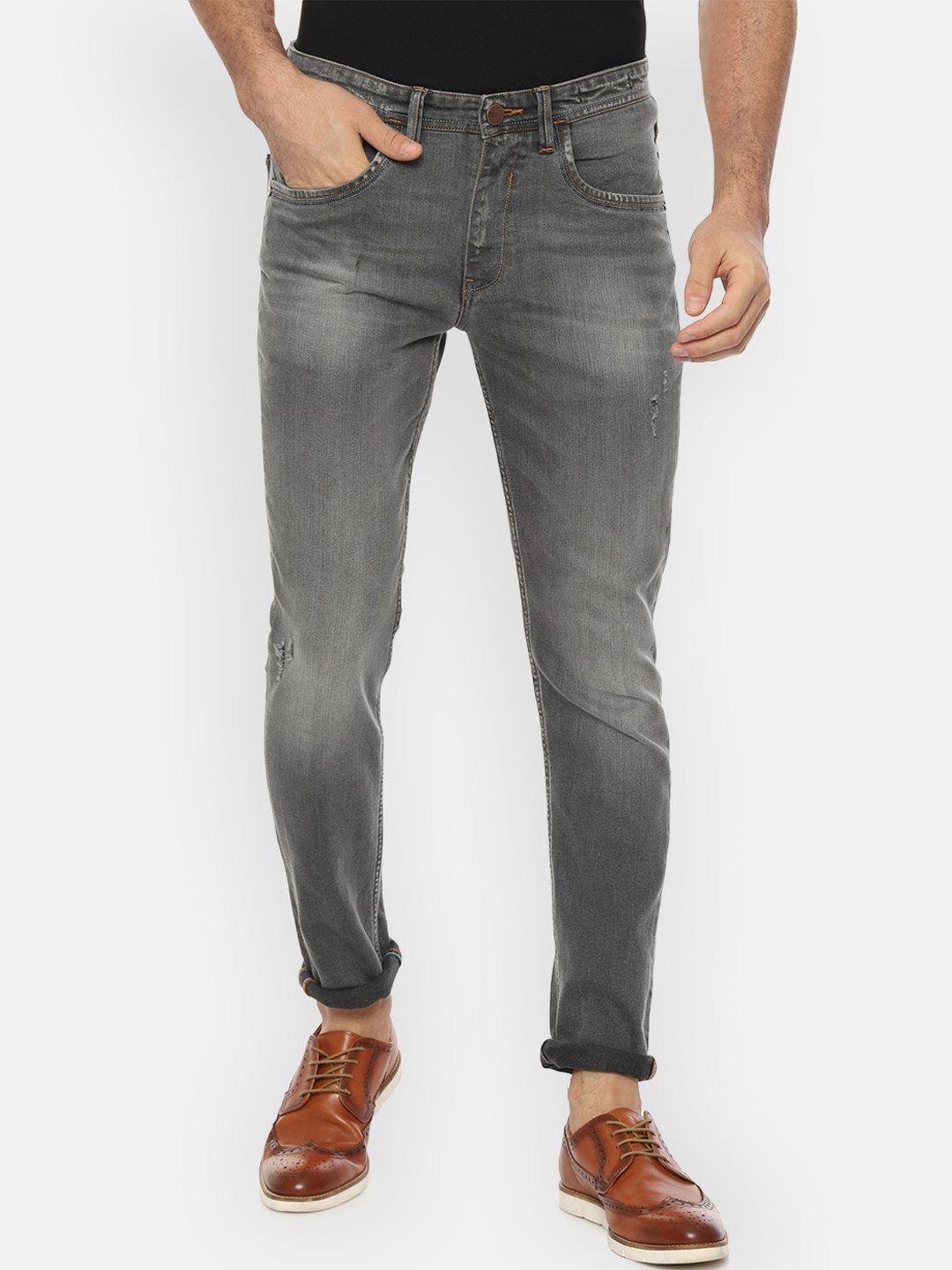 

Van Heusen Sport Men Grey Slim Fit Heavy Fade Jeans