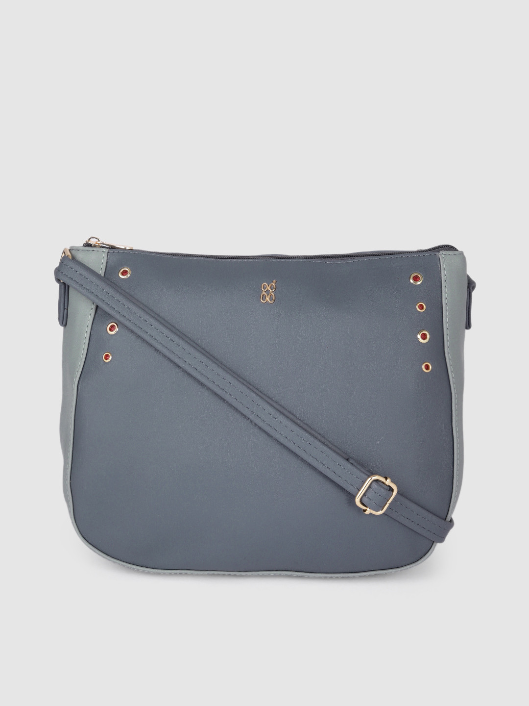 

Baggit Blue Structured Sling Bag