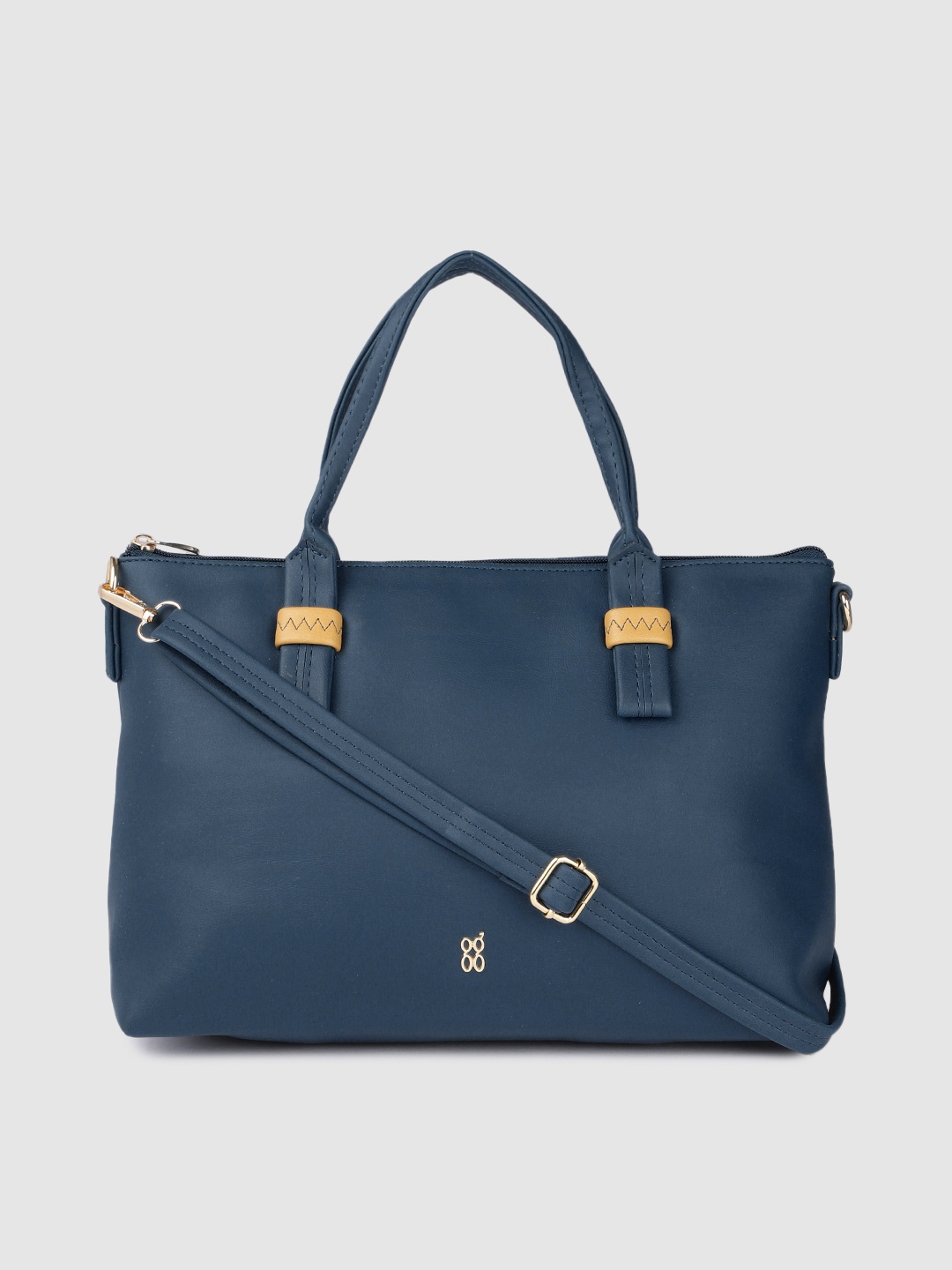 

Baggit Blue Solid Handheld Bag