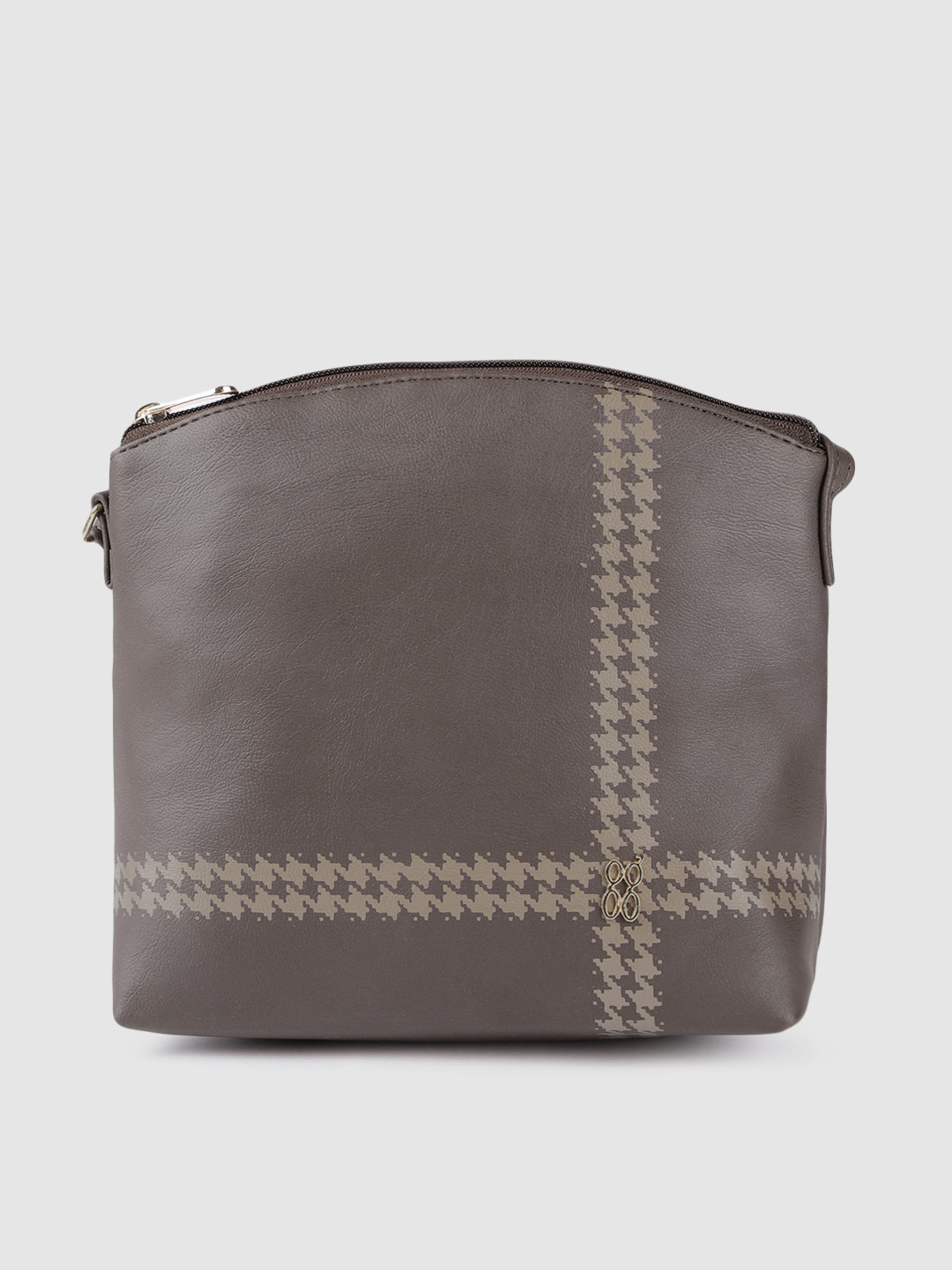 

Baggit Brown Geometric Printed LPXE PATHWAY E DIEGO Sling Bag