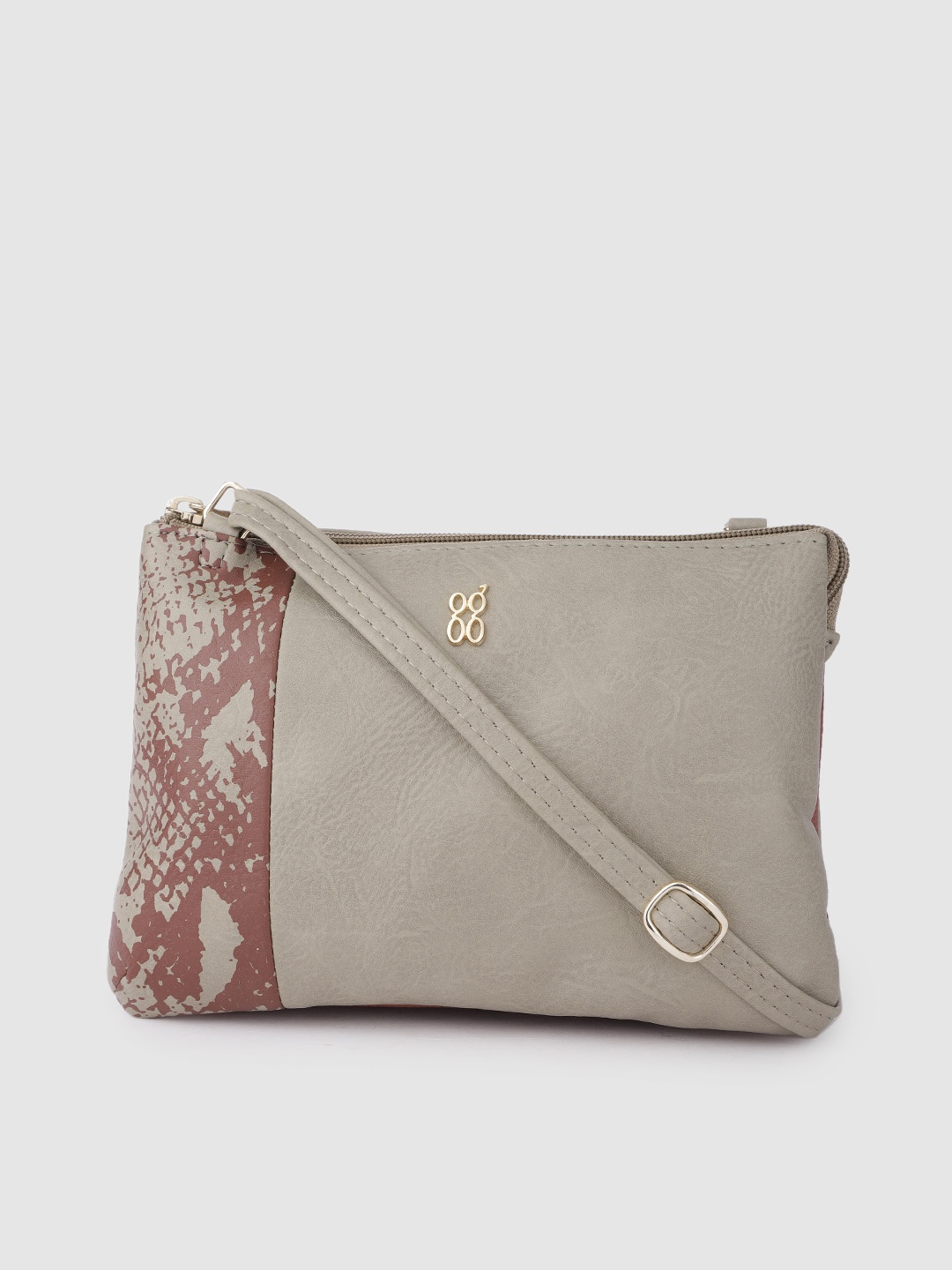 

Baggit Beige Solid Sling Bag