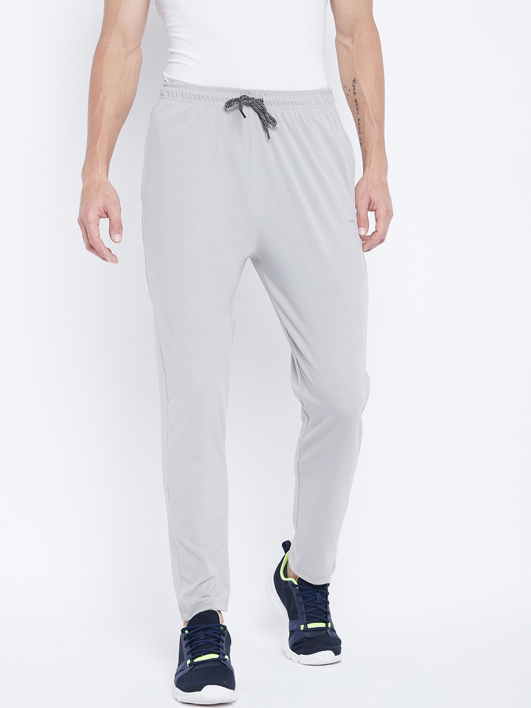 

Adobe Men Grey Solid Track Pants