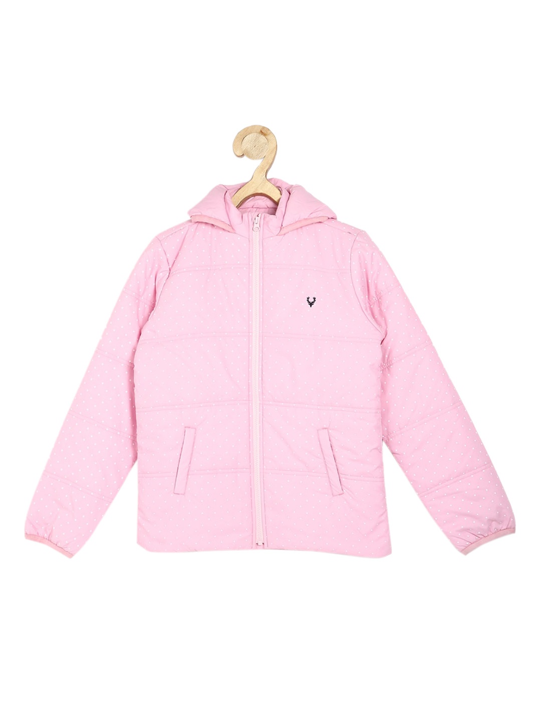 

Allen Solly Junior Girls Pink Printed Padded Jacket