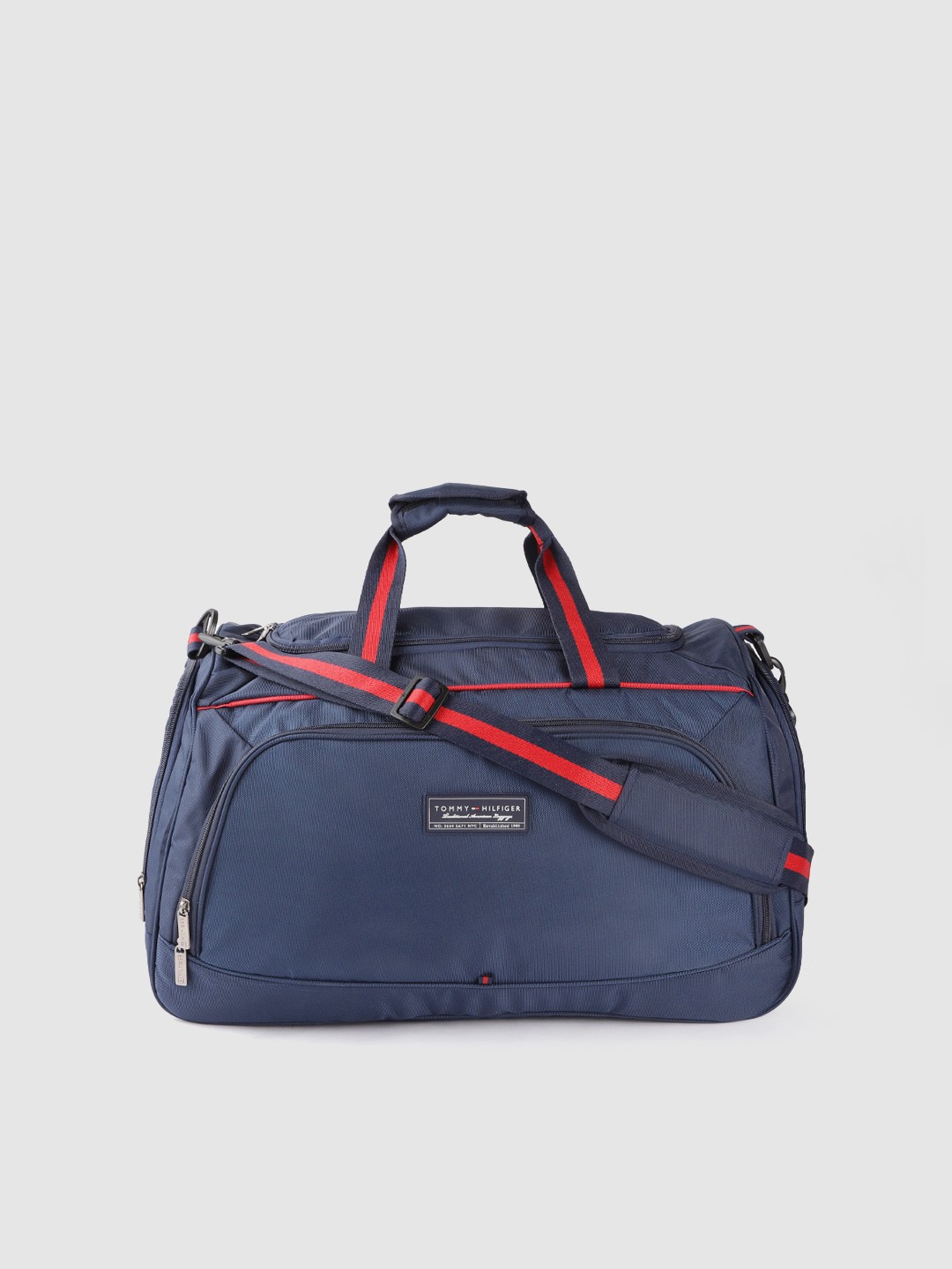 

Tommy Hilfiger Unisex Navy Blue Sports Duffel Bag