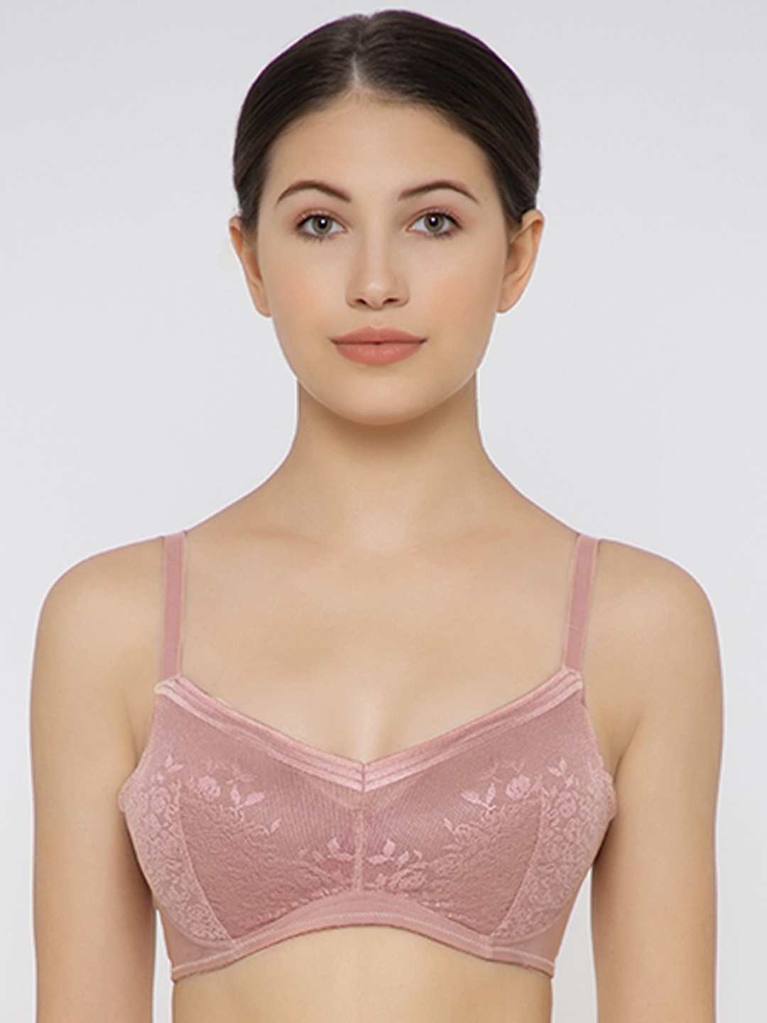 

Wacoal Purple Floral Beatrice Bra Lightly Padded LB4821-PU