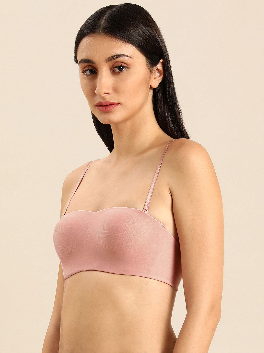 

Wacoal Rose Pink Basic Mold Lightly Padded Bra Underwired All Day Comfort